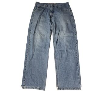 Vintage 90's Y2K Anchor Blue jeans Big baggy 38x34